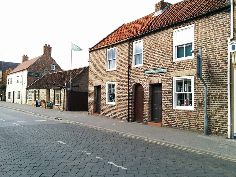 View of Hornsea Museum from the road
